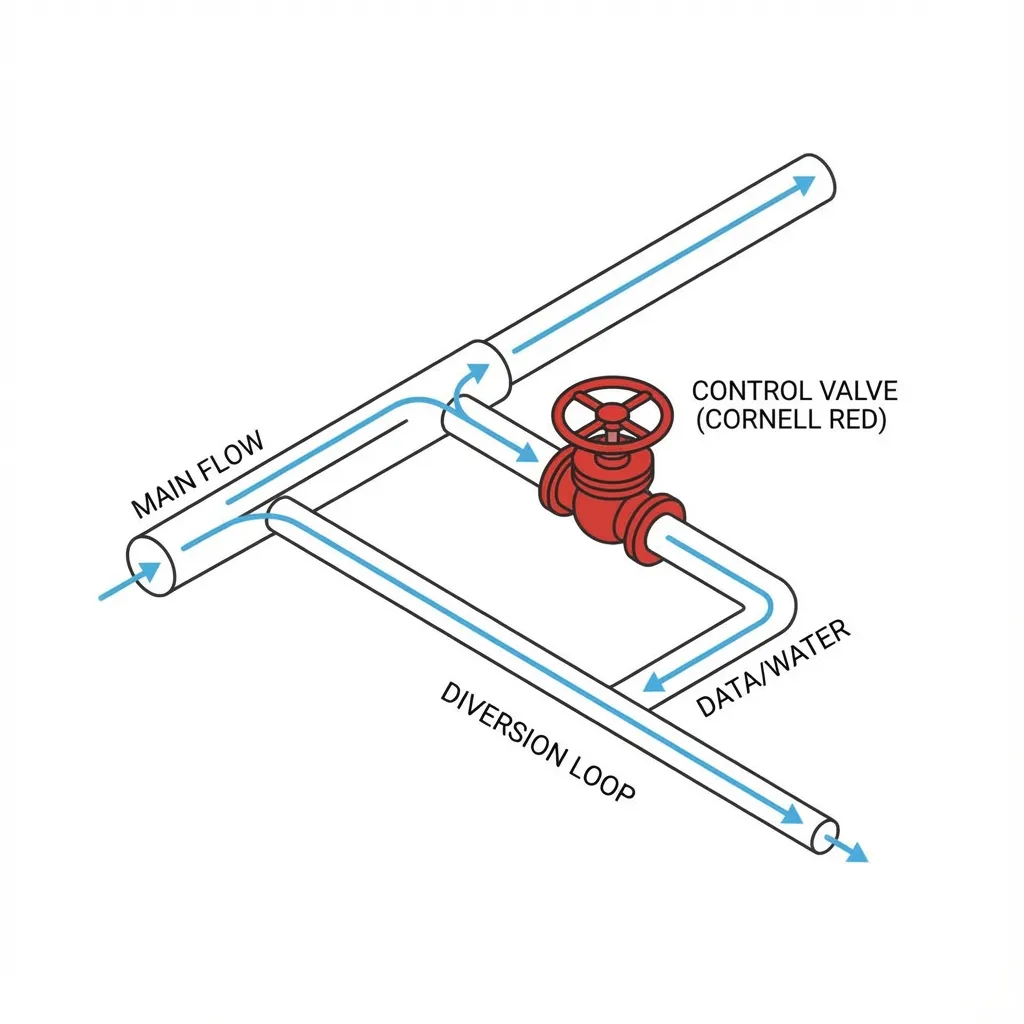 Agent Workflow with Diverter Valve