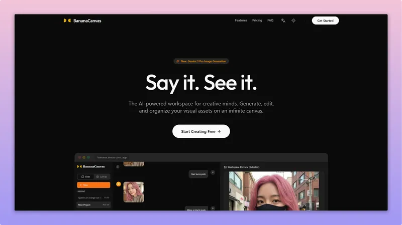 BananaCanvas AI: Multi-modal Creative Studio