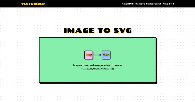 SVG 转换 / 去甘 / 九宫格切图工具