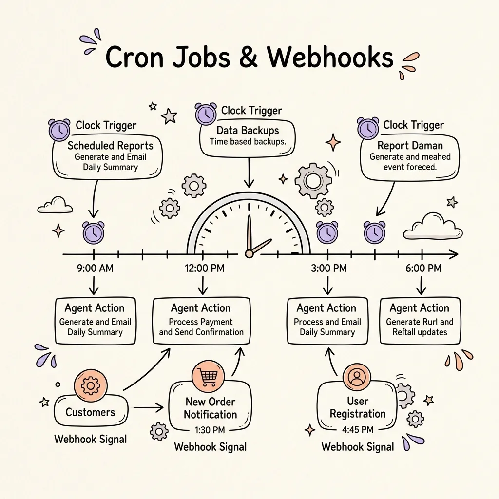 Cron Jobs & Webhooks