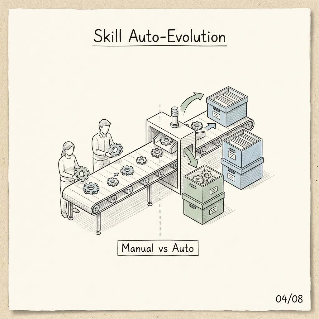 Skill Auto-Evolution
