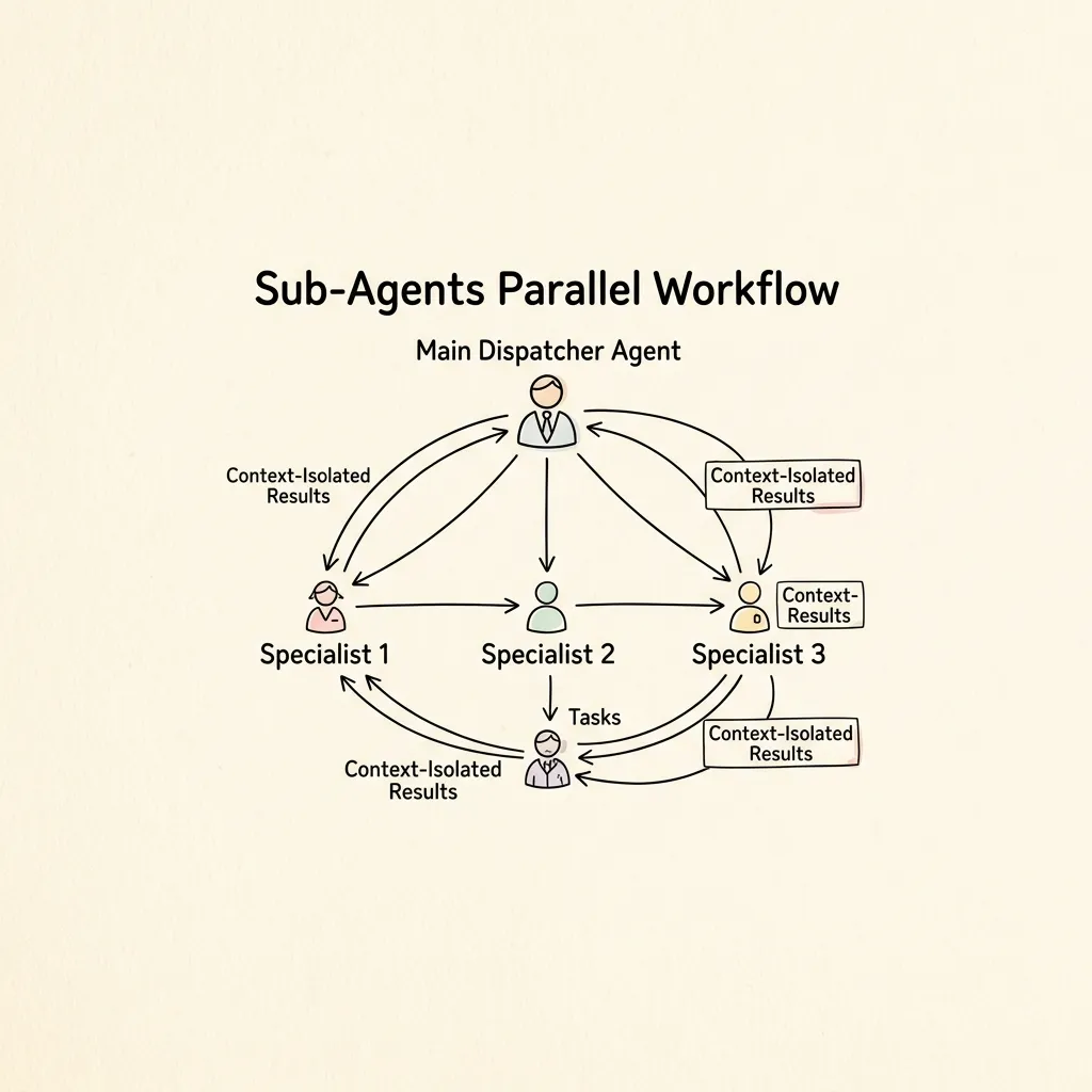 Sub-Agents Parallel Workflow